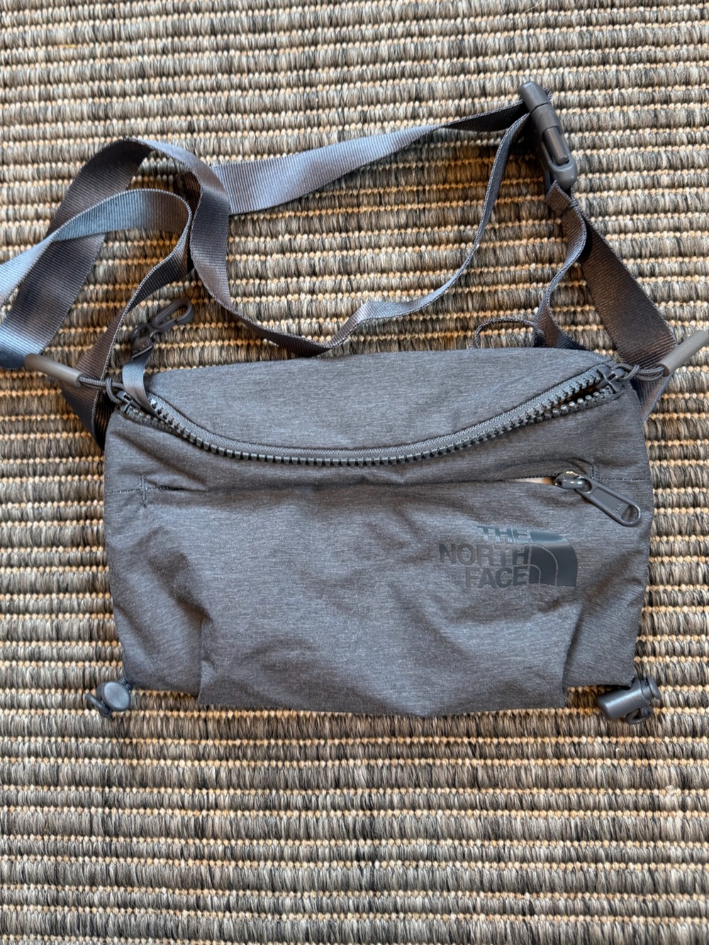 The North Face Charcoal Gray Crossbody Bag